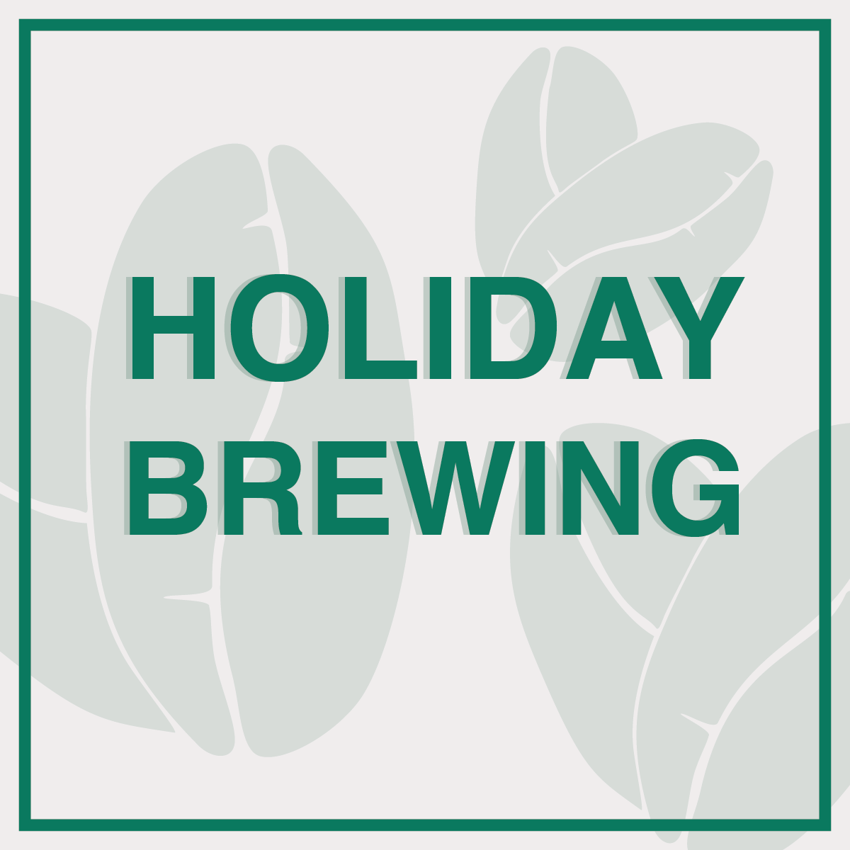 Holiday Coffee Brewing Class